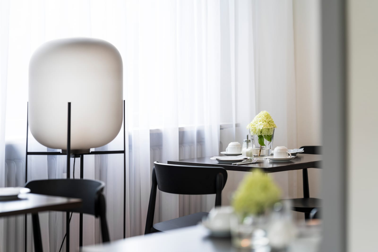 Frühstücks- und Loungebereich im 2places Lörrach